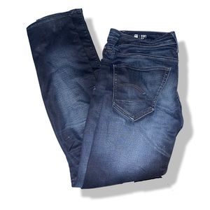 Men’s G-STAR RAW Slim Fit Blue Jeans